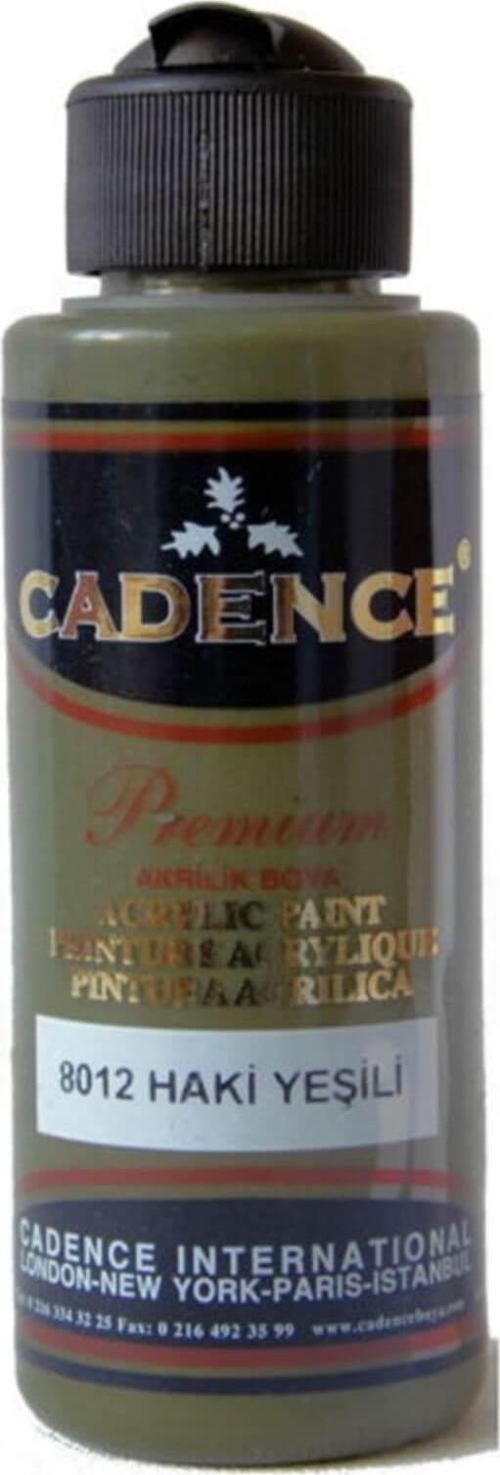 PREMIUM AKRİLİK BOYA 8012 HAKİ YEŞİLİ 120ML