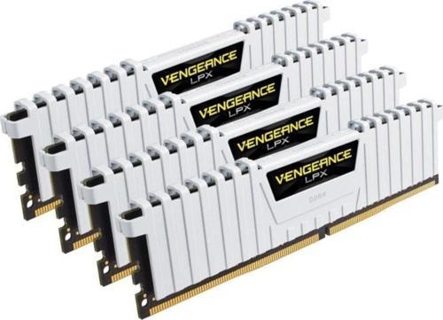 32gb (4x8gb) 3200mhz Beyaz Ddr4 Ram Cmk32gx4m4b3200c16w