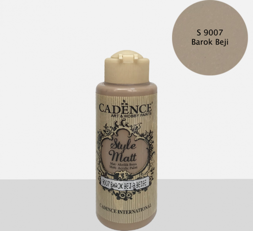S9007 Barok Bej Mat Akrilik Boya