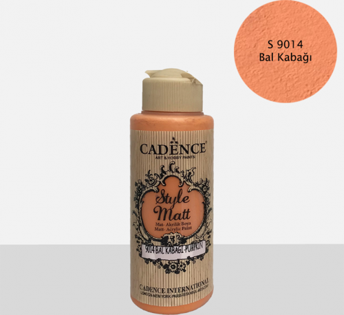 S9014 Bal Kabağı Mat Akrilik Boya