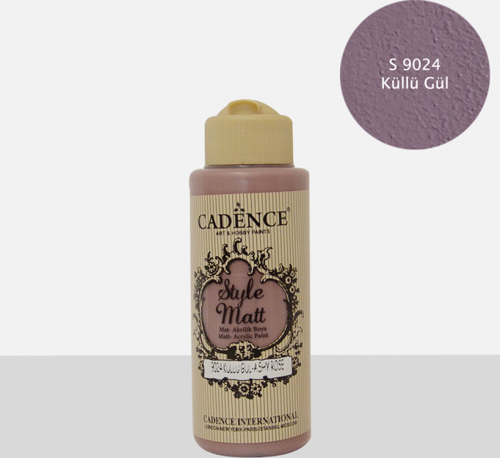 S9024 Küllü Gül Mat Akrilik Boya