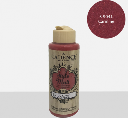 S9041 Carmine Mat Akrilik Boya