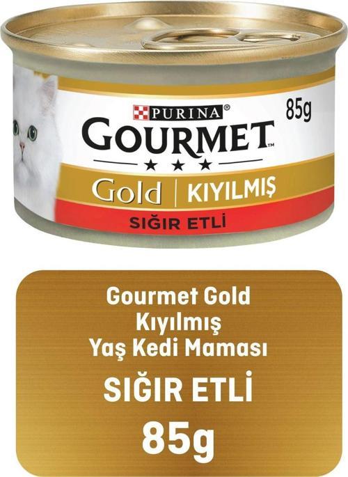 Kıyılmış Sığır Etli Kedi Konservesi 85 Gr