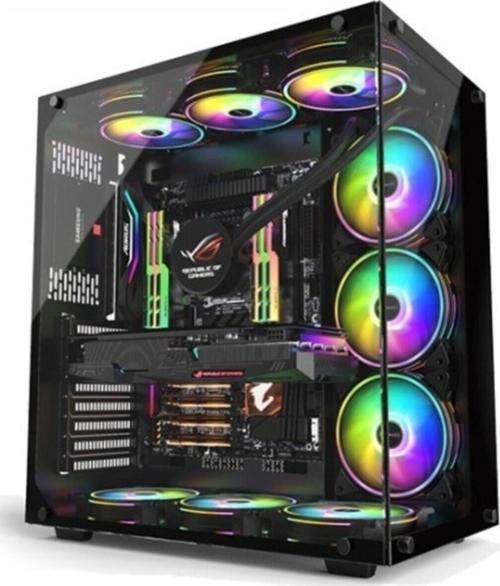 Warcry 750w 80+ Bronze A-rgb 6 Fanlı Kumandalı Gaming Oyuncu Bilgisayar Kasası