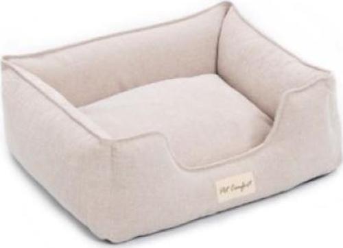 Alpha  Ekru Kedi ve Köpek Yatağı S 60x50cm