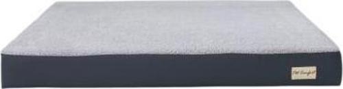 Lima Ortopedik Köpek Yatağı Gri Peluş L 110x75x12cm