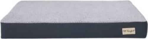 Lima Ortopedik Köpek Yatağı Gri Peluş M 90x60x12cm
