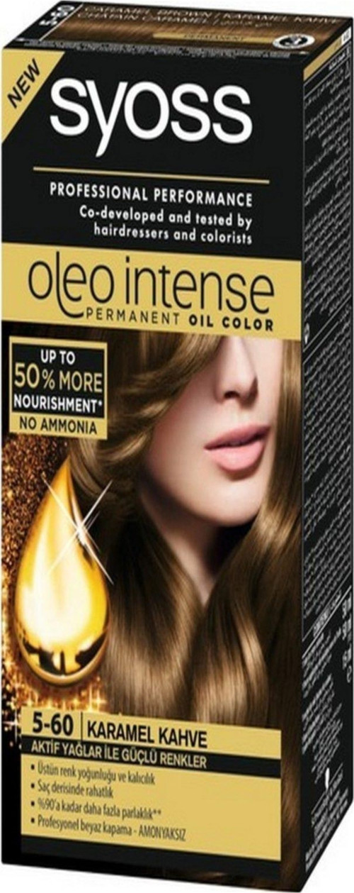 Oleo Intense Color 5-60 Karamel Kahve 50 Ml