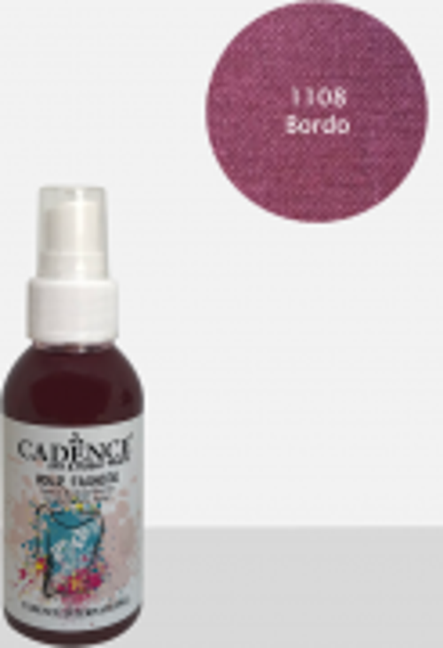 1108 Bordo Sprey Kumaş Boyası
