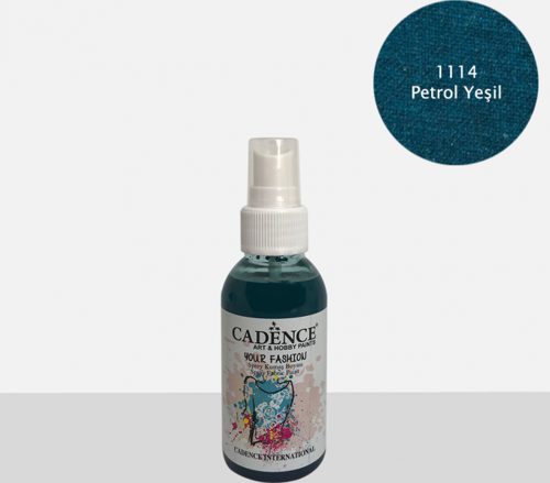 1114 Petrol Yeşili Sprey Kumaş Boyası