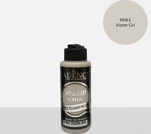 H-063 VİZON GRİ 120 ML MULTISURFACE HYBRID AKR.
