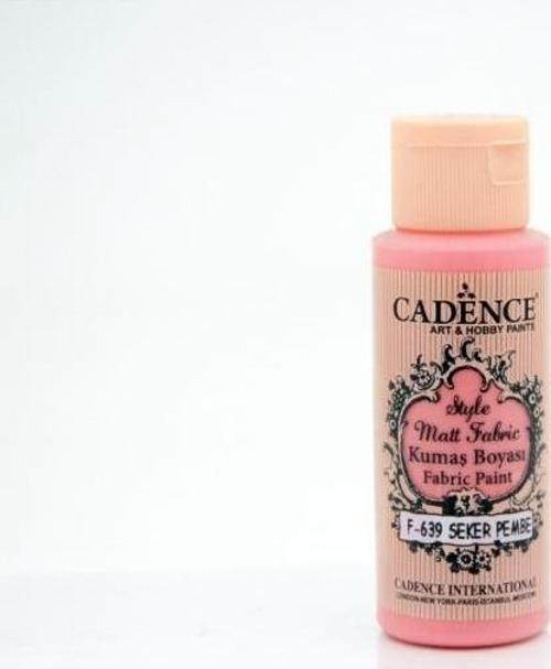 STYLE MATT KUMAŞ BOYA F-639 ŞEKER PEMBE 59ML