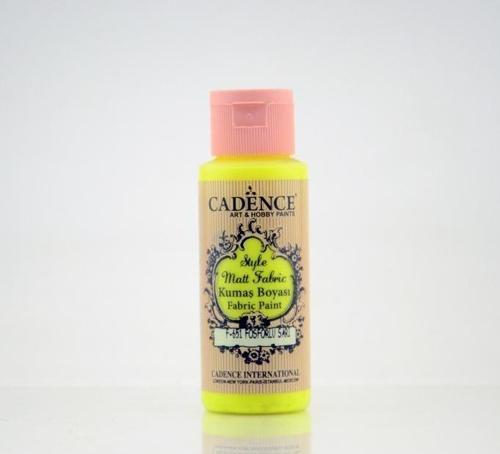 STYLE MATT KUMAŞ FLORASAN F-651 SARI 59ML