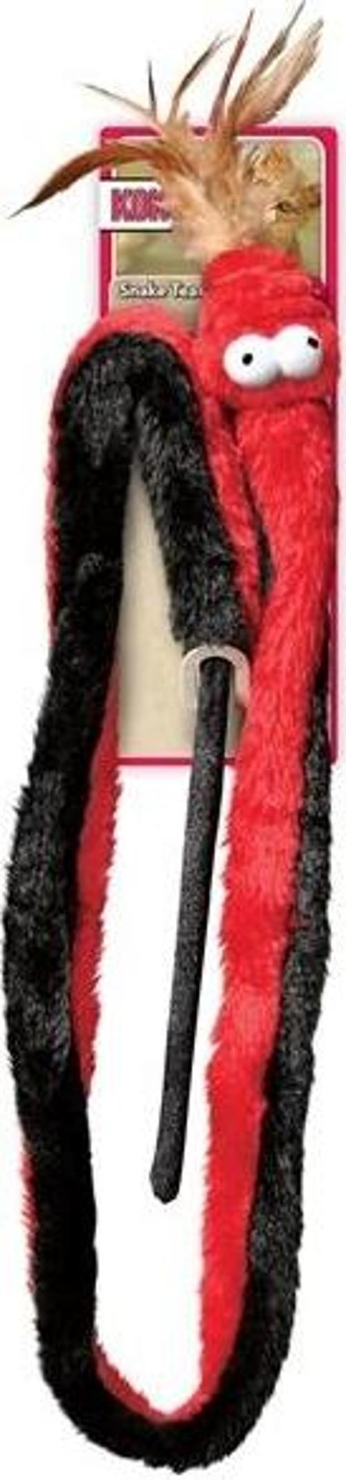 Tüylü Peluş Sopalı Yılan Kedi Oyuncağı 130cm
