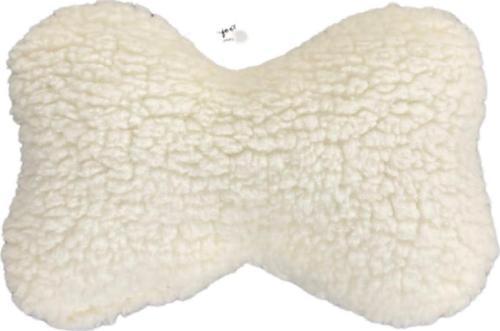 Peluş Kemik Köpek Oyuncağı Ekru 20cm
