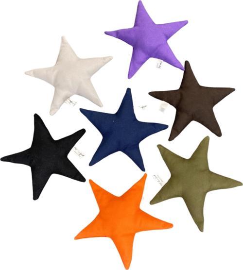 Yıldız Su Geçirmez Köpek Oyuncağı  Kahverengi 17cm