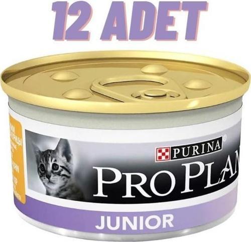 Junior Chicken Yavru Kedi Konservesi 12x85 Gr
