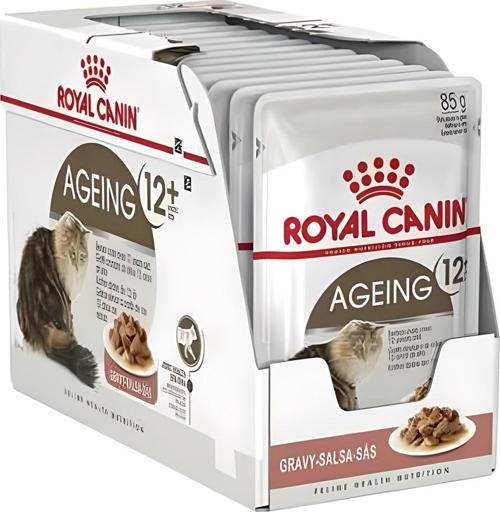 Ageing +12 Yaşlı Gravy Kedi Konservesi 12x85 Gr