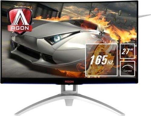 27 AG272FCX6 1920x1080 165Hz VGA HDMI DP 1ms Curved Oyuncu Monitör