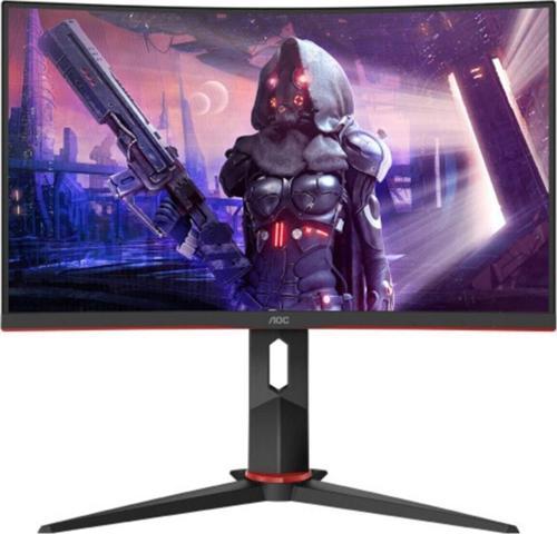 C24g2u/bk 23.6" 165hz 1ms (Vga Hdmı-display-vga) Freesync Full Hd Curved Led Monitör
