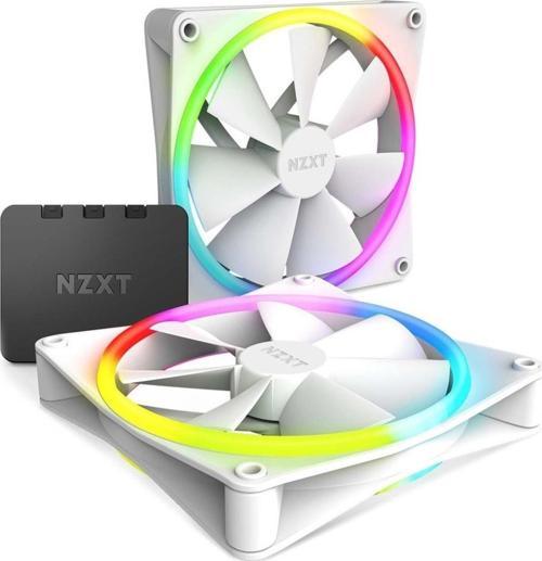F140 Rgb Duo Beyaz 2x140 mm+Fan Kontrolcü Rf-d14df-w1