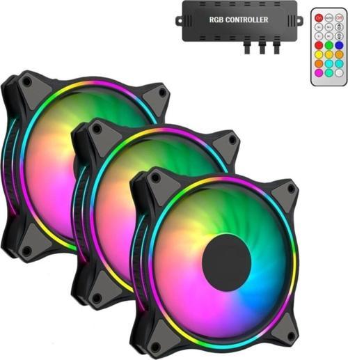 Air Turbine 3in1 A-rgb Rgb Fan Set Kit 3x120mm Sessiz Kasa Fanı