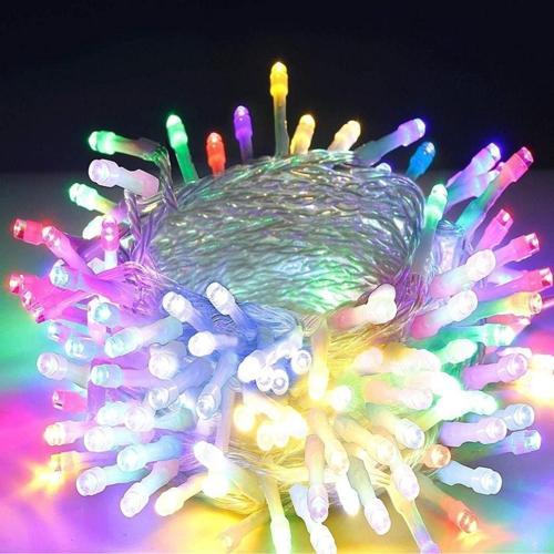 Multi Colors Led Light 10 Metre Renkli Led Işık Renkli Ip Led Işık Kablo Işık 220V Fişli Renkli Işık