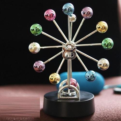 Perpetual Debate Toys Dönen Manyetik Toplar Yılbaşı Hediyeleri Stres Oyuncağı Dönme Dolap Masa Dekor