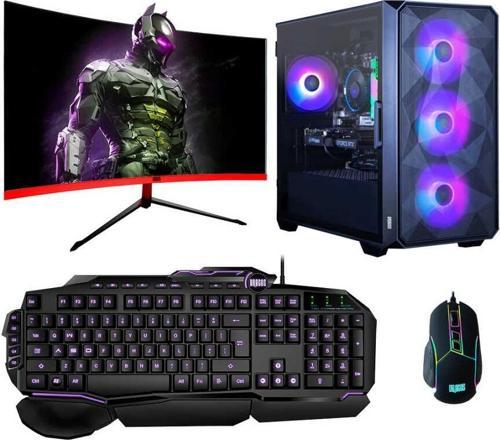 Tx4200 Ryzen 5 4500 16GB Ram 512GB M.2 NVMe 8GB RX580 23.6 inç 165Hz Curved Oyun Bilgisayarı