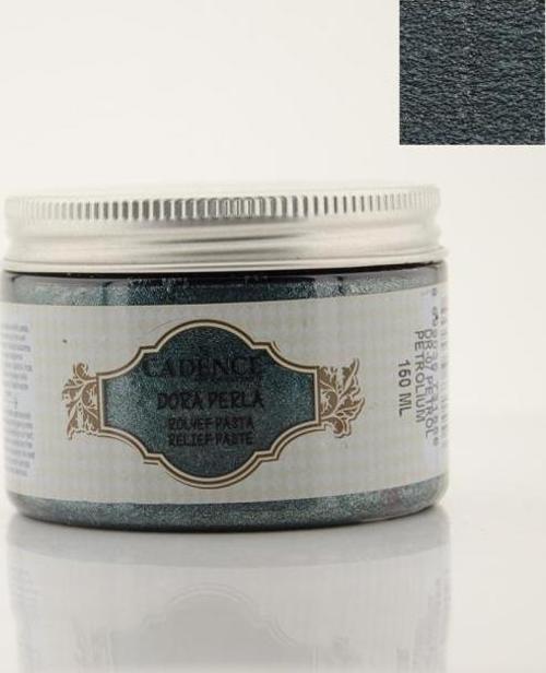 DR07 Petrol Dora Perla Rölyef Pasta