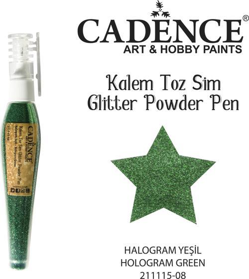 KALEM TOZ SİM 211115-08 HOLOGRAM YEŞİL 10GR