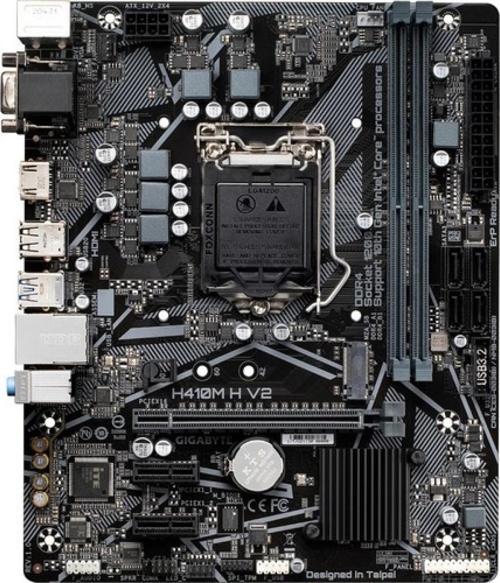 Gıgabyte H410m H V2 Ddr4 Sata3 M.2 Nvme Hdmı 1200p Anakart