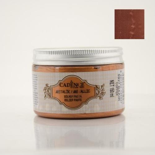 METALİK RÖLYEF PASTA 5927 BAKIR 150ML
