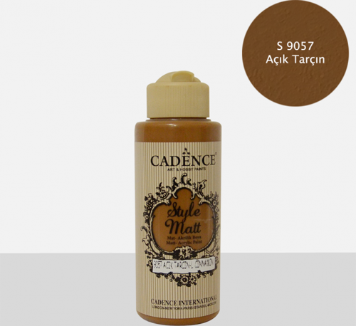 S9057 Açık Tarçın Mat Akrilik Boya