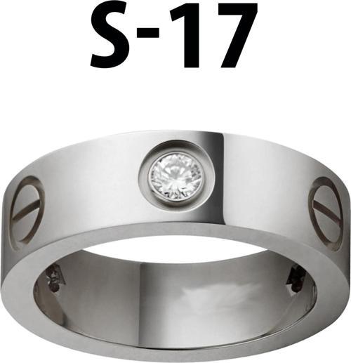 Kartier Taşlı Yüzük Silver Renk 17 Numara - 550