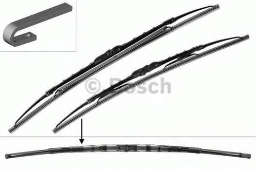 Silecek Süpürgesı Ön Takım 116612 + 116194 --- 600 / 530 Mm Vw T5-Transporter T6 Bm 04- (Oem No: 7H1