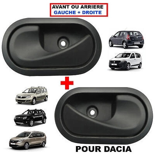 Renault Dacia Logan 2008 Kapı İç Açma Kolu Sol Yenı Model Krom (Oem No:826730336R)