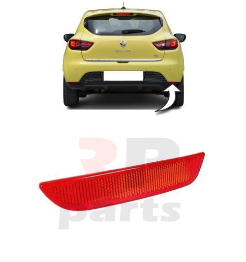 Renault Clio Iv Hb 2012- Tampon Reflektörü Arka Sağ  (Oem No:265605789R)