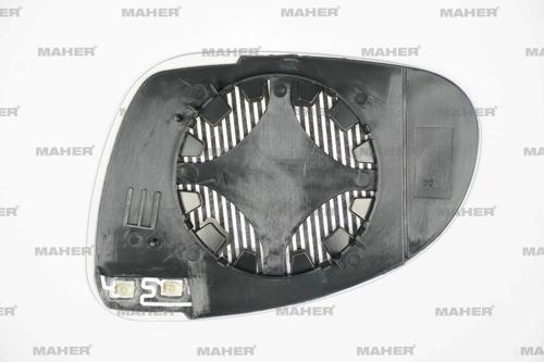 Ayna Camı Passat / Golf5 / Jetta 2005-2014 Elektrikli, Isıtmalı Sağ (Oem No:3C0857522)