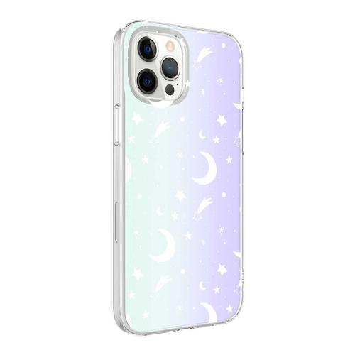 Apple iPhone 12 Pro Kılıf Zore M-Blue Desenli Kılıf Moon No4