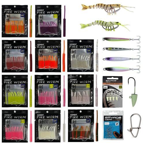 FireWorm LRF Silikon & Jig Yem Seti
