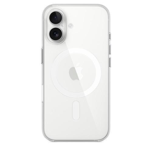 iPhone 16 Plus Uyumlu MagSafe özellikli Şeffaf Kılıf