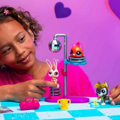 6377 SUN- LİTTLEST PETSHOP MİNİŞLER  DISCO NİGHT  OYUN SETİ
