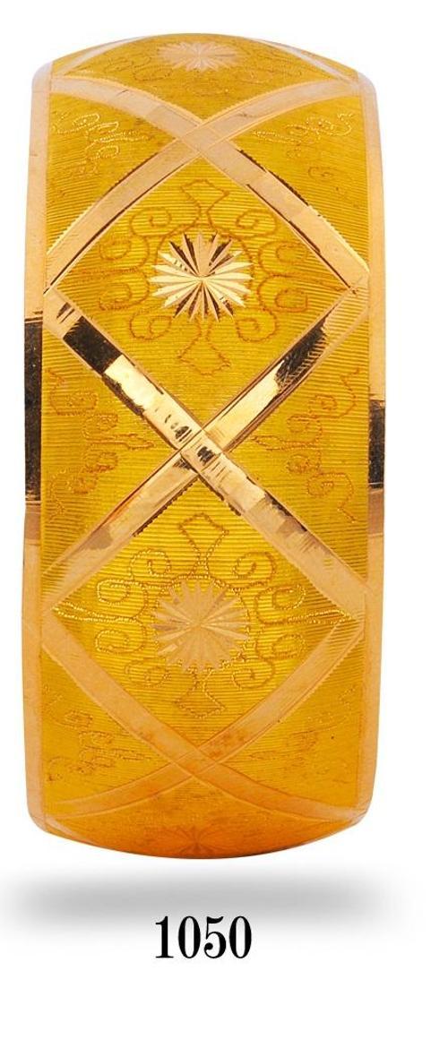 22 Ayar Şarnel 40 gr Mega Bilezik - BLK1050