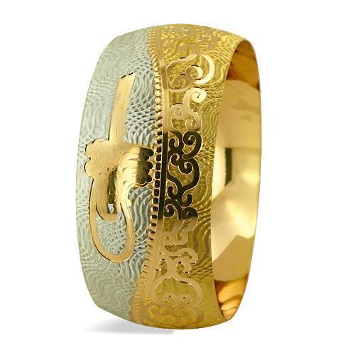 22 Ayar Şarnel 40 gr Mega Bilezik - BLK6277