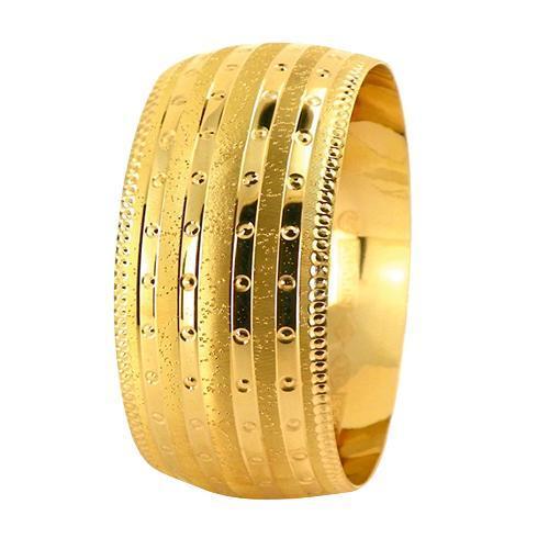 22 Ayar Şarnel 40 gr Mega Bilezik - BLK6302