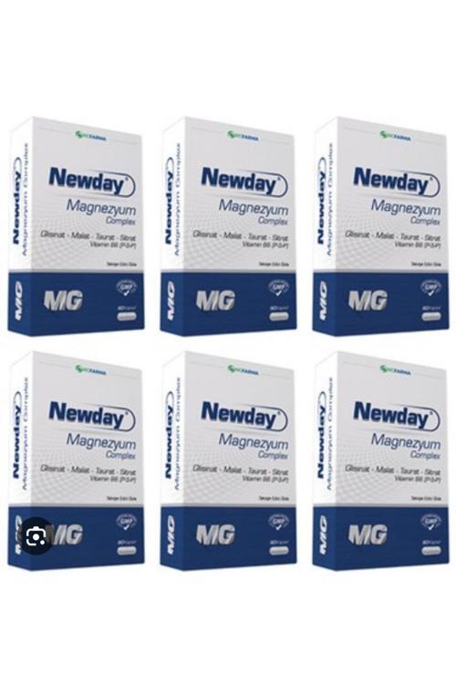Magnezyum Complex Vitamin B6, 60 Kapsül 6 Adet
