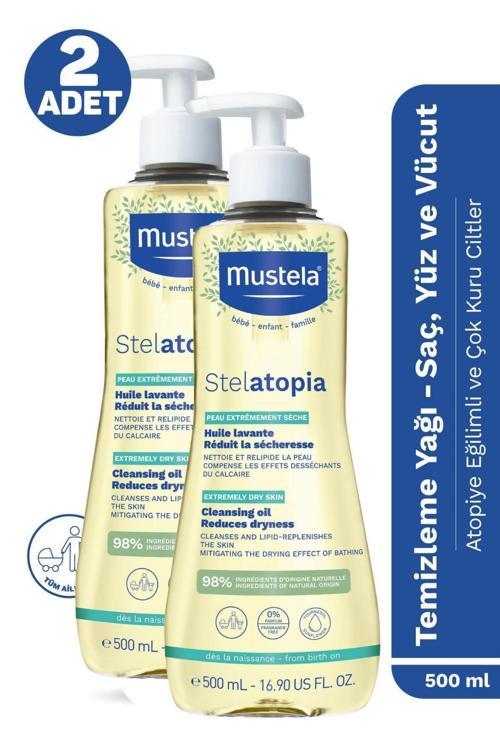 Stelatopia Huile Lavante Cleansing Oil 500 ml 2 Adet