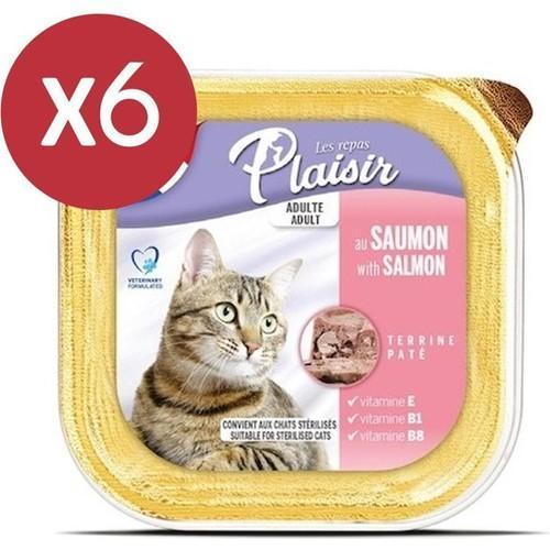 Pate Somonlu Kedi Konservesi 6X100 gr