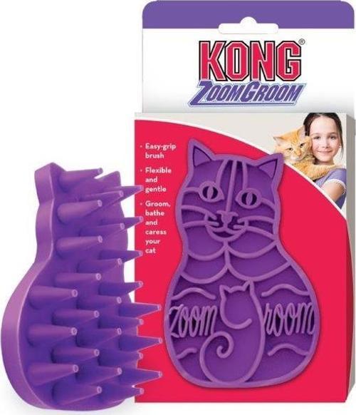 Kedi Tarağı ZoomGroom Mor 11cm